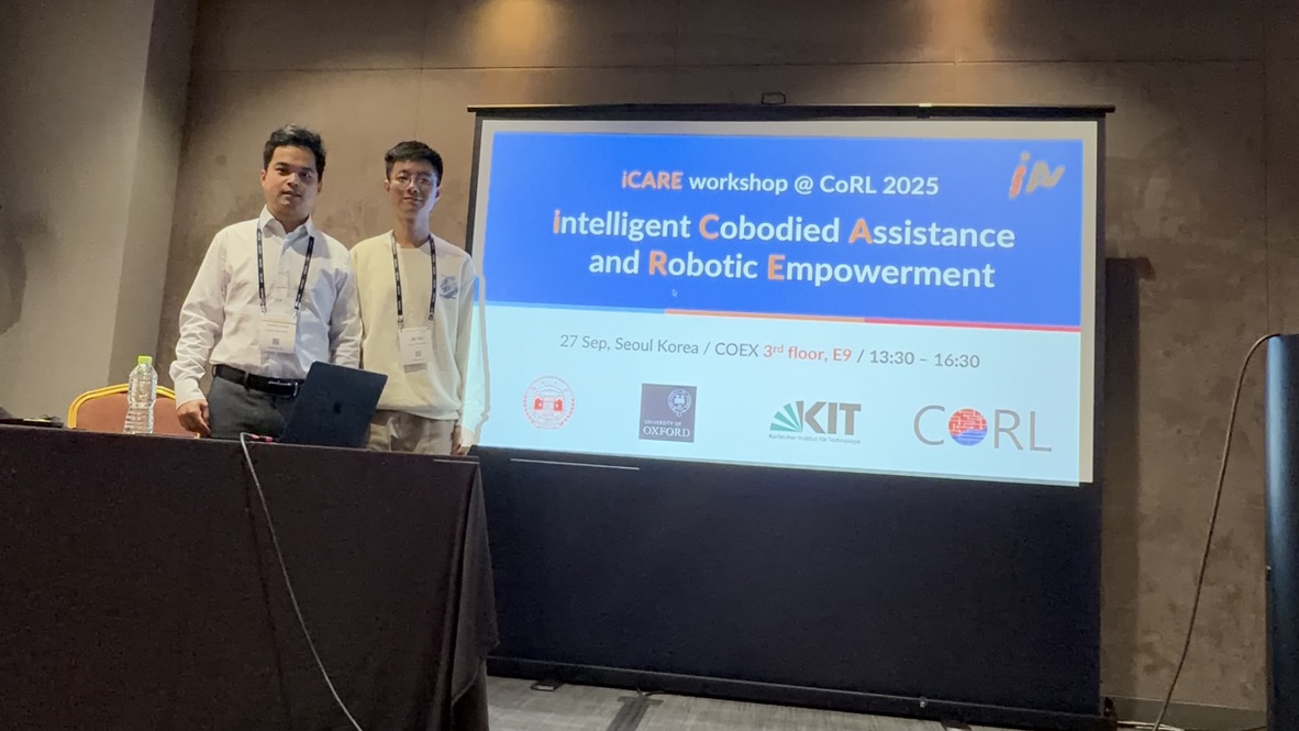 iCARE workshop, Seoul, 2025.